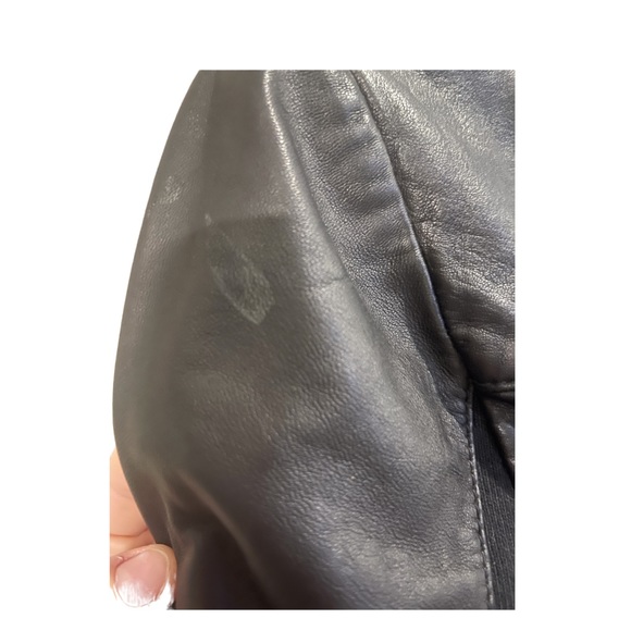 Trouve (Nordstrom) black leather jacket - Picture 5 of 5